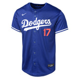 Youth Shohei Ohtani Los Angeles Dodgers NIKE Royal Blue Alternate Limited Replica Jersey - Pro Jersey Sports