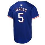 Youth Corey Seager Texas Rangers NIKE Royal Blue Alternate Limited Replica Jersey - Pro Jersey Sports