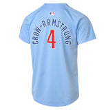 NIKE Youth Chicago Cubs Pete Crow-Armstrong Light Blue 2nd Alternate Limited Replica Jersey - Pro Jersey Sports