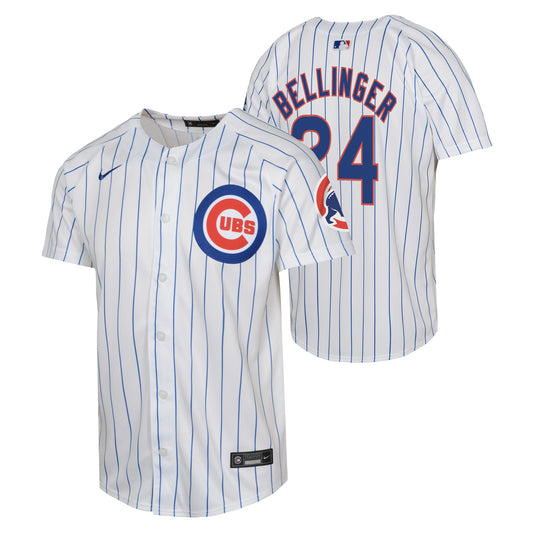 Youth Cody Bellinger Chicago Cubs NIKE Home White Limited Replica Jersey