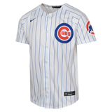 NIKE Youth Dansby Swanson Chicago Cubs White Home Replica Jersey - Pro Jersey Sports