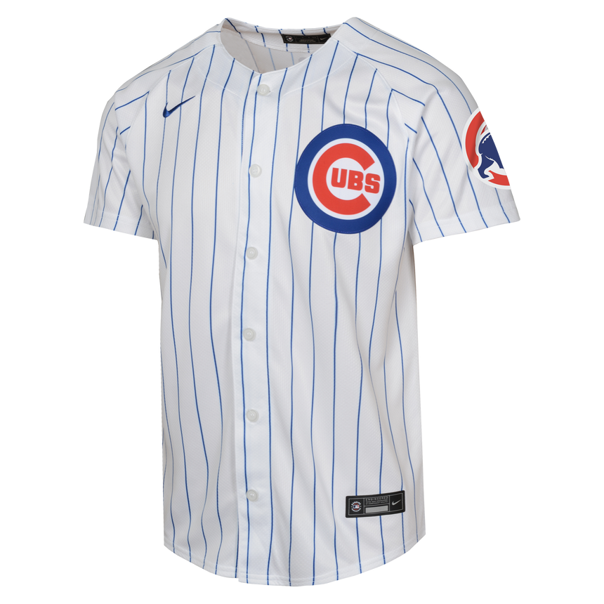 NIKE Youth Dansby Swanson Chicago Cubs White Home Replica Jersey - Pro Jersey Sports