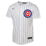Youth Nike Pete Crow-Armstrong #4 Chicago Cubs White Home Game Replica Jersey - Pro Jersey Sports