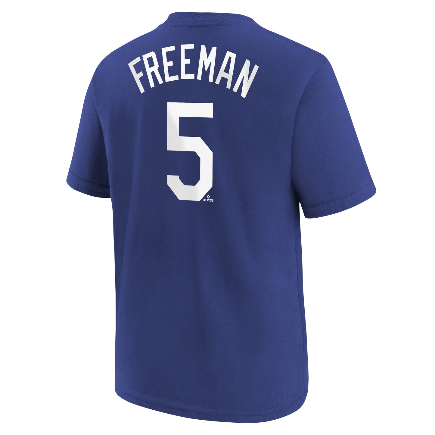 Youth Los Angeles Dodgers Freddie Freeman Nike Royal Blue Name & Number T-Shirt