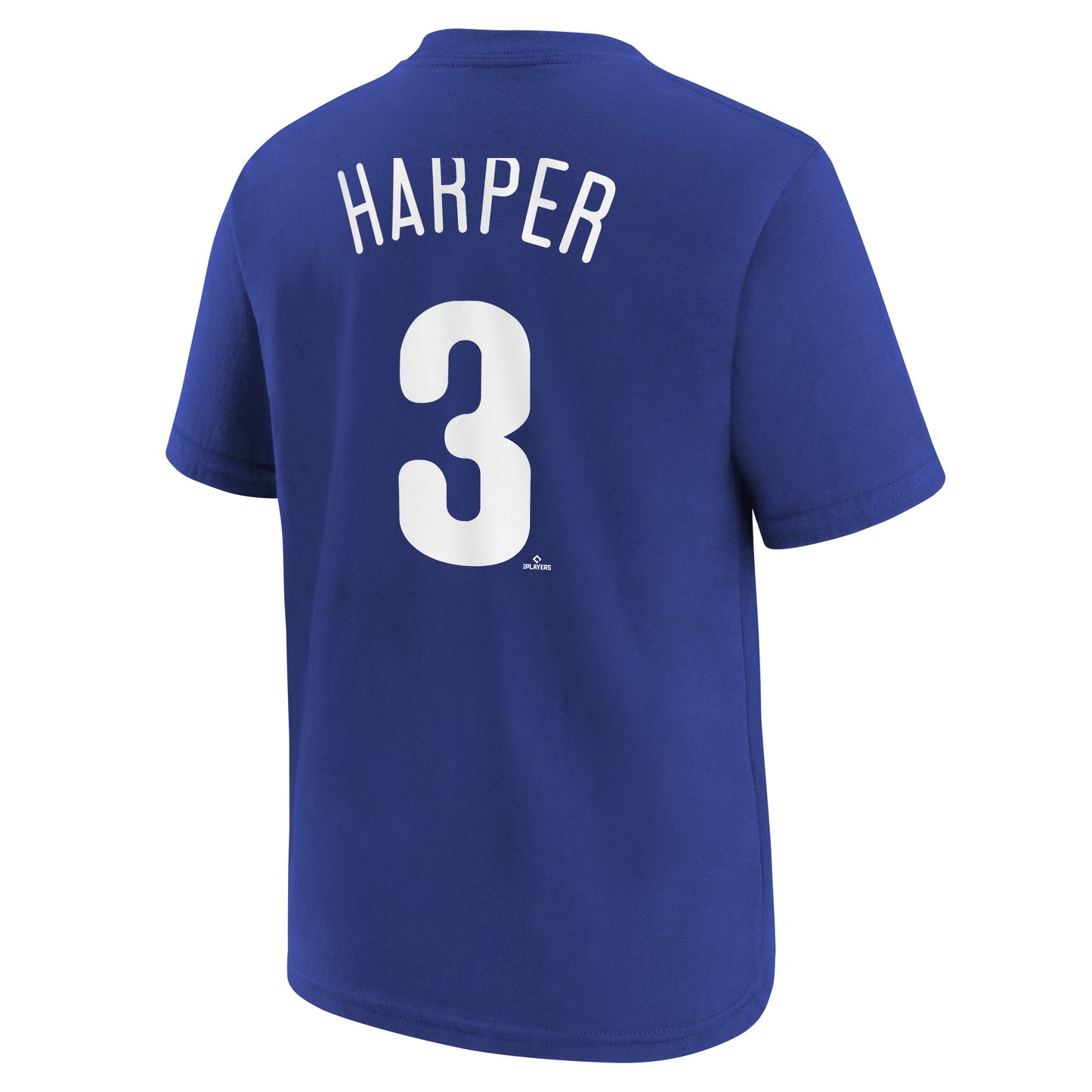 Youth Philadelphia Phillies Bryce Harper Nike Royal Blue Player Name & Number T-Shirt