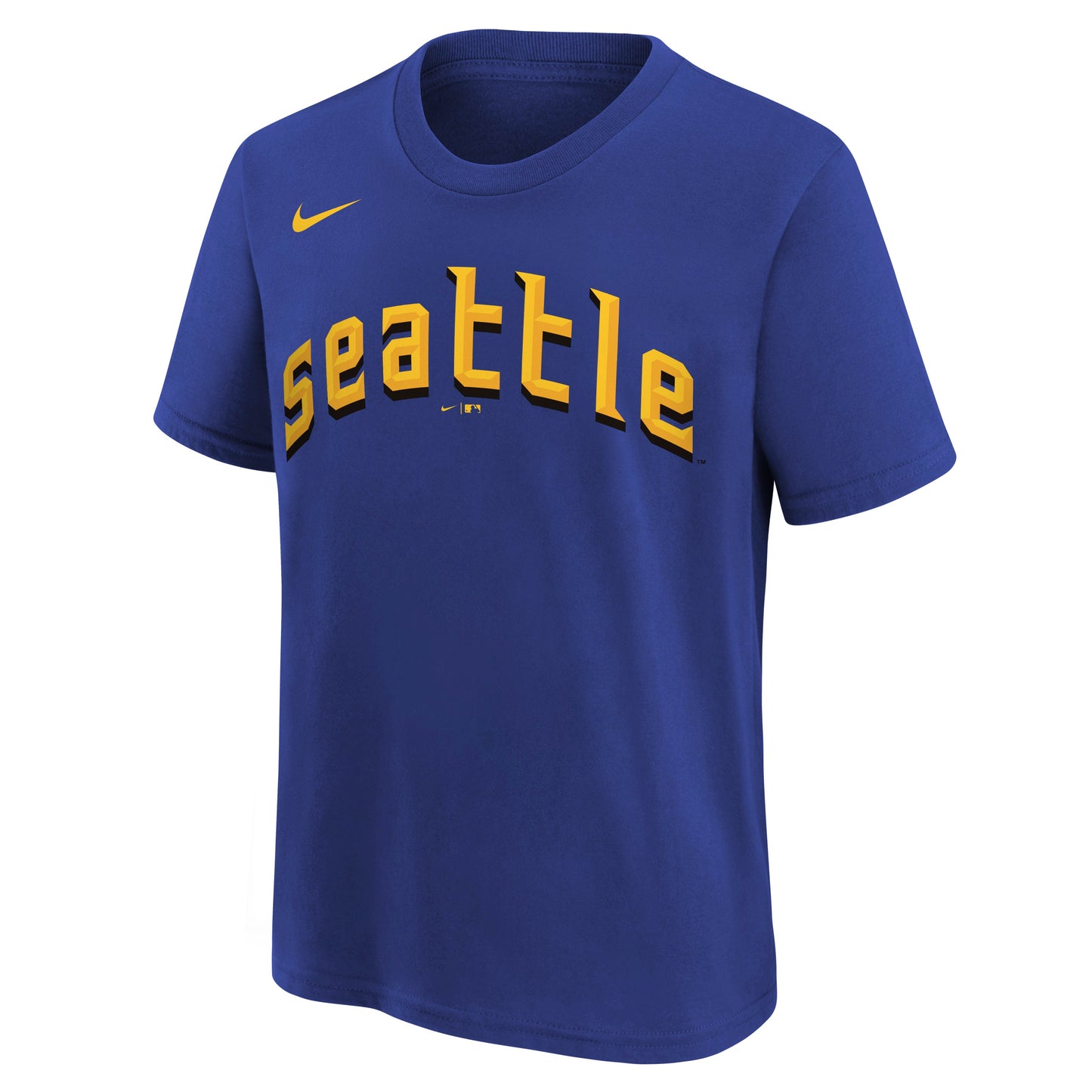 Youth Seattle Mariners Ken Griffey Jr. Nike Royal Blue Name & Number T-Shirt