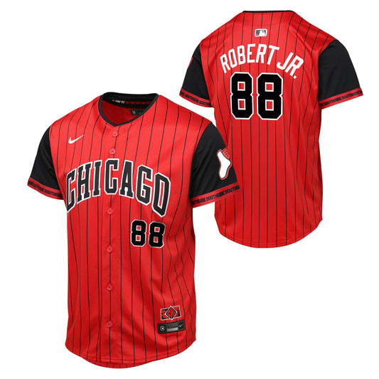 Youth Chicago White Sox Luis Robert Jr. 2025 City Connect Red Limited Replica Jersey - Pro Jersey Sports