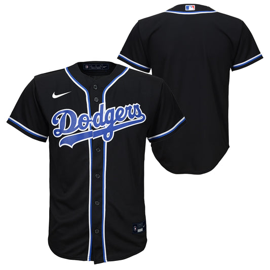 Youth Los Angeles Dodgers Black Alternate Replica Jersey