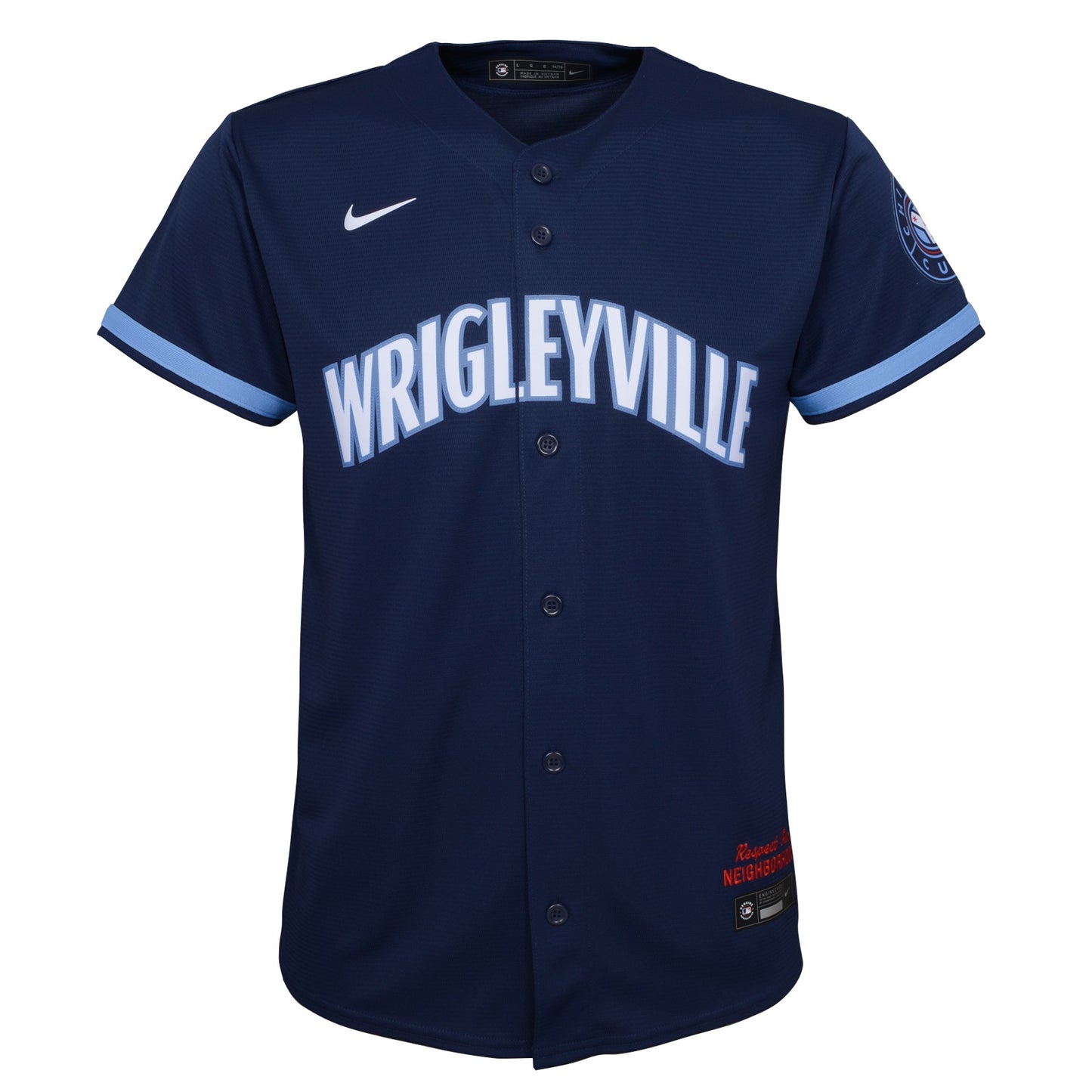Youth Chicago Cubs Nike Navy City Connect Replica Jersey