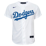 Youth Freddie Freeman Los Angeles Dodgers White Home Replica Player Jersey - Pro Jersey Sports