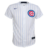 Youth Chicago Cubs White Home Game Blank Nike Replica Jersey - Pro Jersey Sports