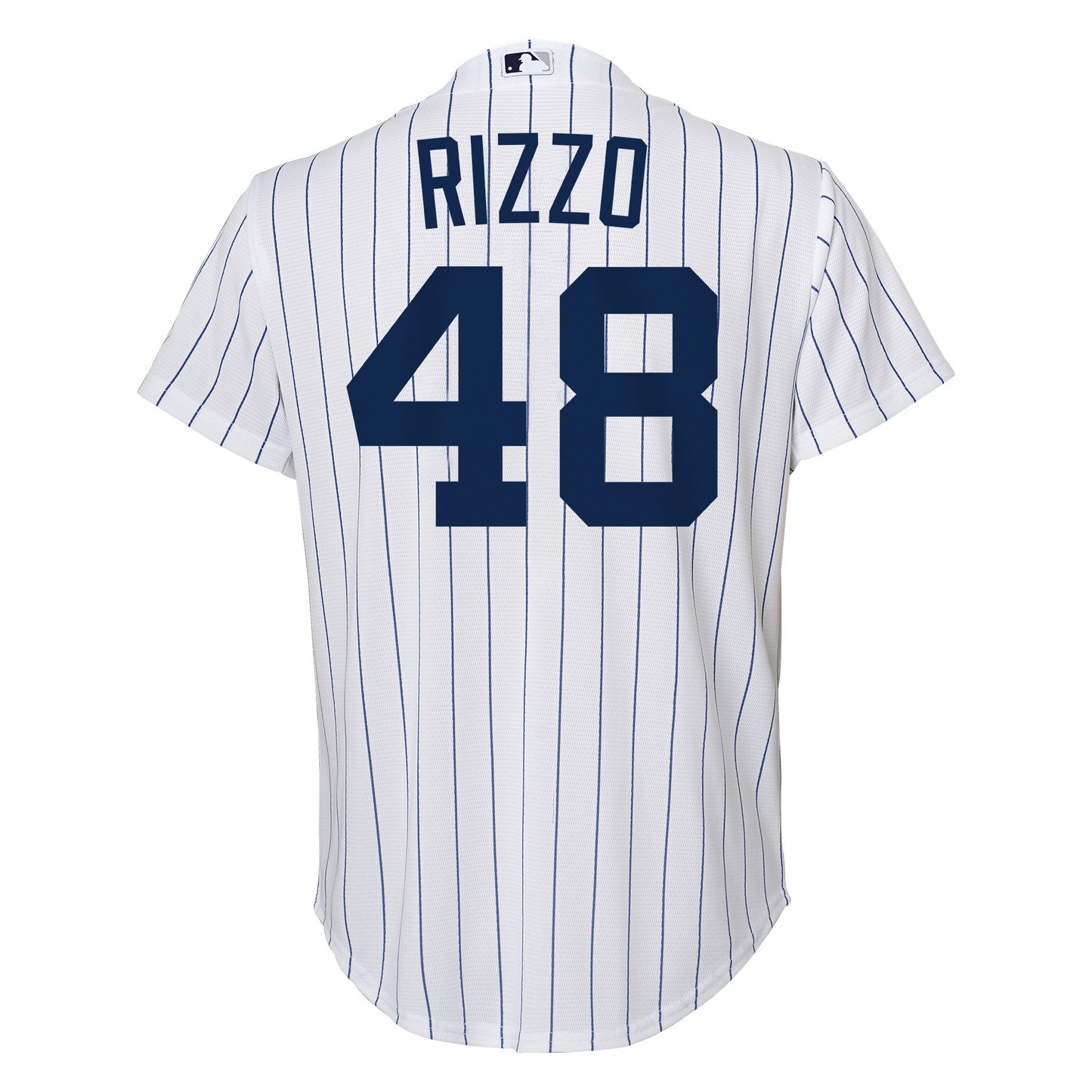 Youth Anthony Rizzo New York Yankees White Home Screen Print Game Replica Jersey