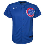 NIKE Youth Dansby Swanson Chicago Cubs Royal Blue Alternate Premium Twill Replica Jersey - Pro Jersey Sports