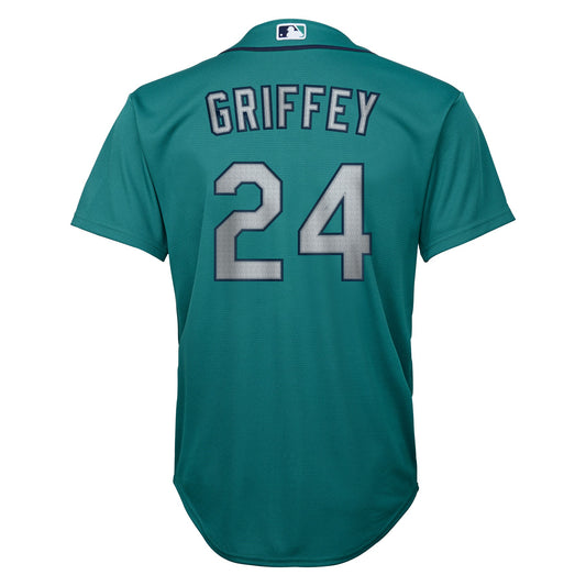Youth Ken Griffey Jr. Seattle Mariners Teal MLB Replica Player Jersey