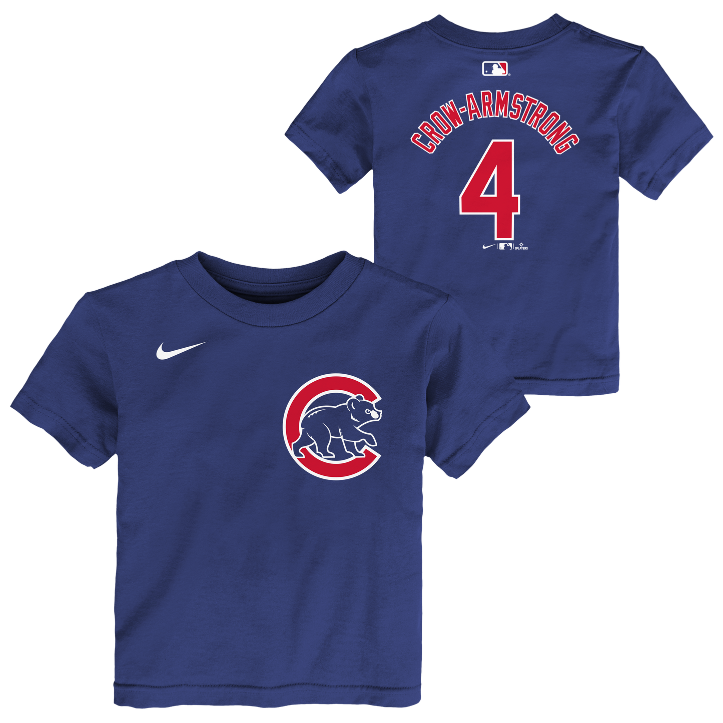 Infant Chicago Cubs Pete Crow-Armstrong Royal Blue Nike Name And Number Tee