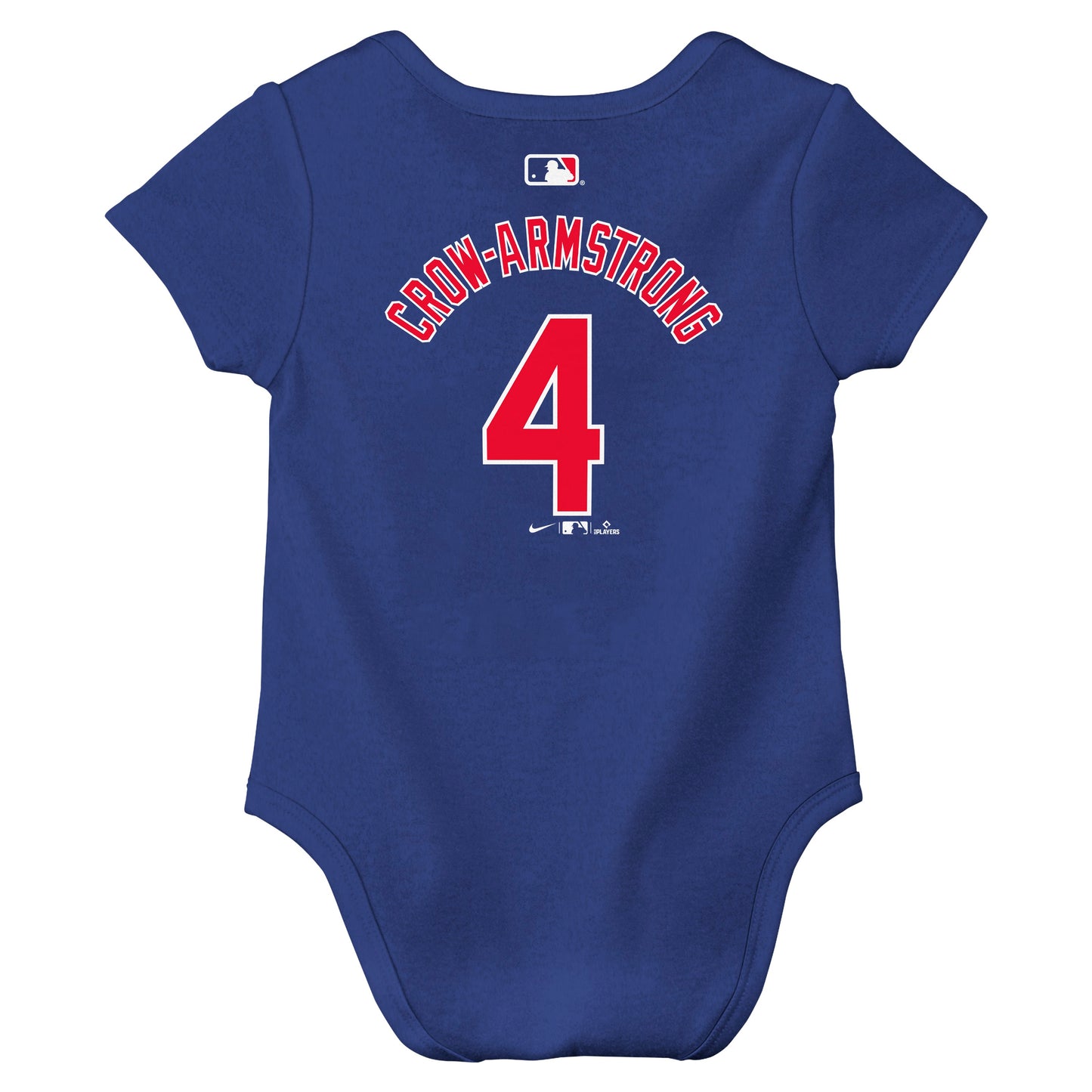 Infant Pete Crow-Armstrong Chicago Cubs Royal Blue Name And Number Creeper