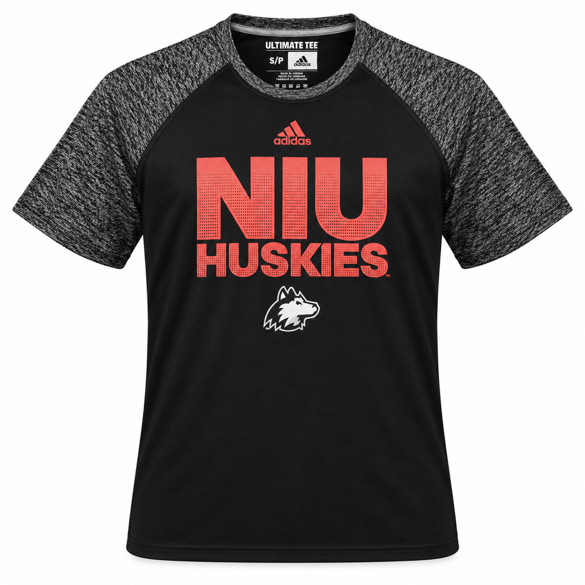 adidas Northern Illinois Huskies Adult Ultimate Raglan Shirt