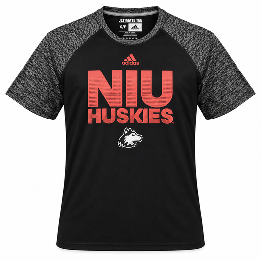 adidas Northern Illinois Huskies Adult Ultimate Raglan Shirt