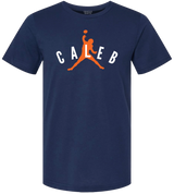 Men's Caleb Williams Obvious Shirts Air Caleb Navy Tee - Pro Jersey Sports