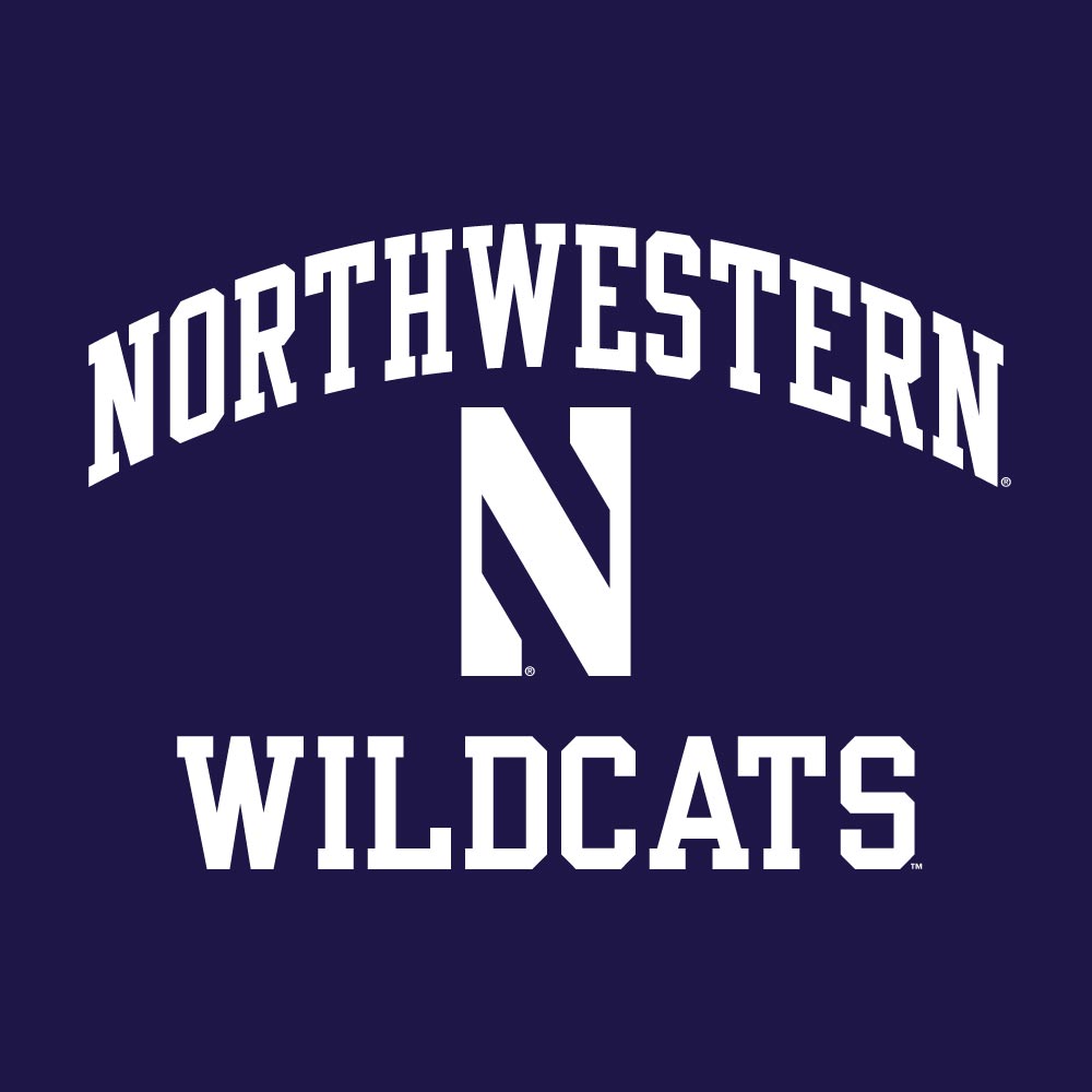 Men's Northwestern Wildcats Purple Champion T-shirt