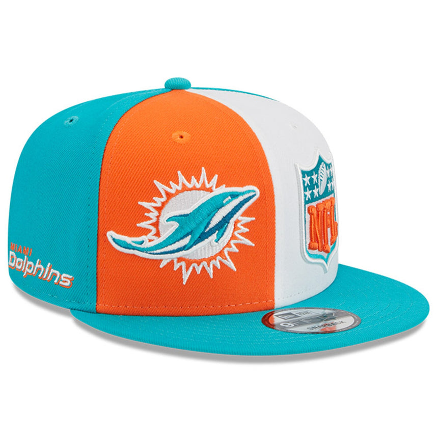 Men's Miami Dolphins Team Color 2023 NFL Sideline 9FIFTY Snapback Adjustable Hat - Pro Jersey Sports