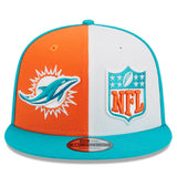 Men's Miami Dolphins Team Color 2023 NFL Sideline 9FIFTY Snapback Adjustable Hat - Pro Jersey Sports