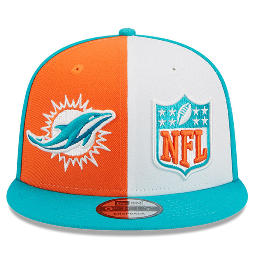 Men's Miami Dolphins Team Color 2023 NFL Sideline 9FIFTY Snapback Adjustable Hat - Pro Jersey Sports