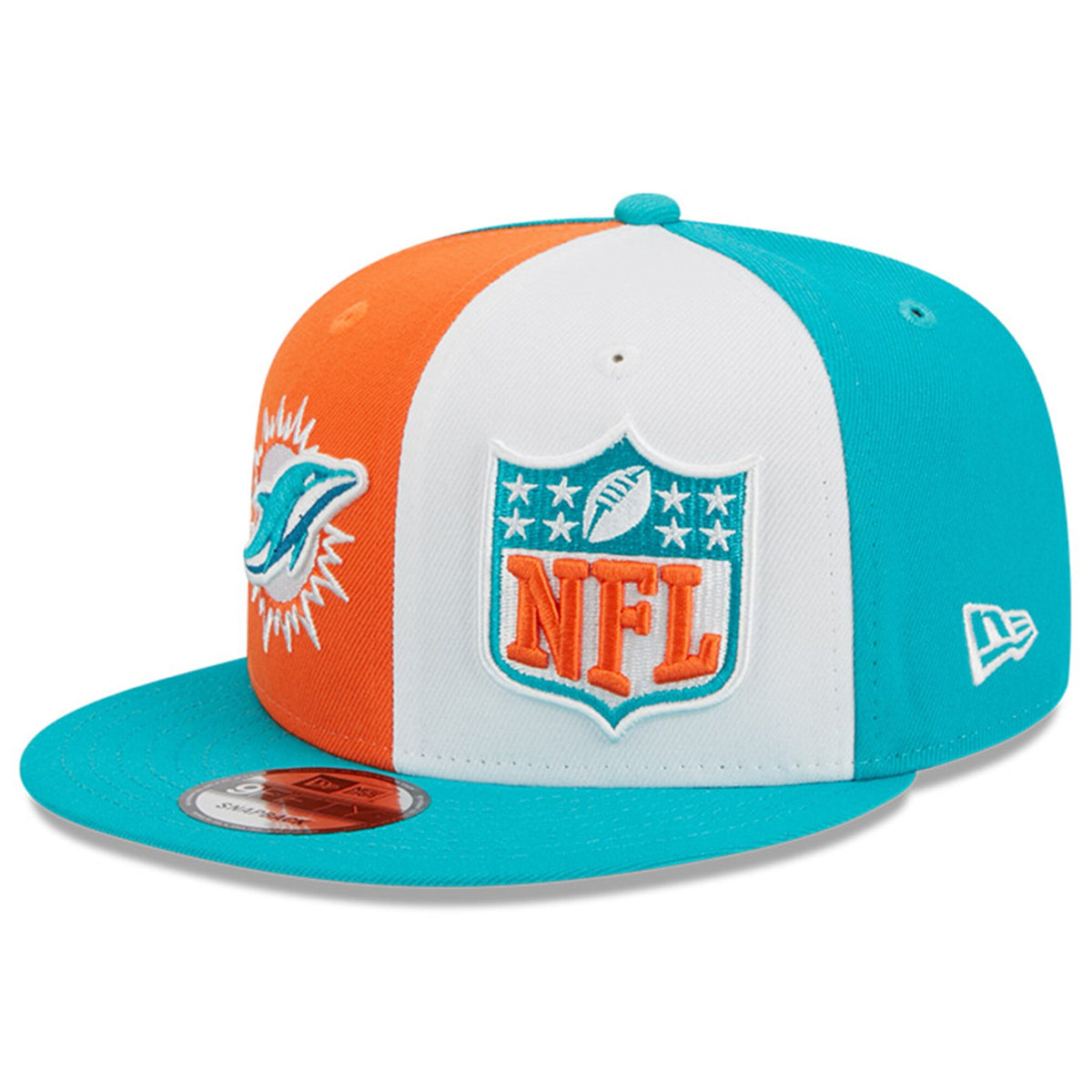 Men's Miami Dolphins Team Color 2023 NFL Sideline 9FIFTY Snapback Adjustable Hat - Pro Jersey Sports