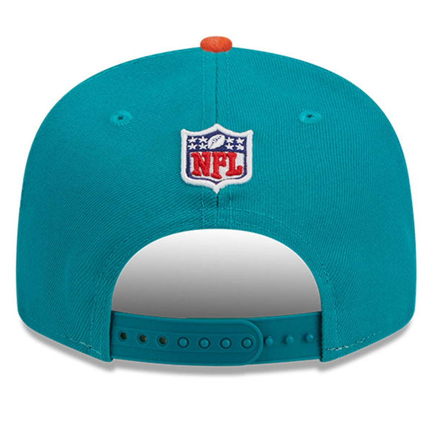 Men's Miami Dolphins Historic Team Color NFL 9FIFTY Snapback Adjustable Hat - Pro Jersey Sports