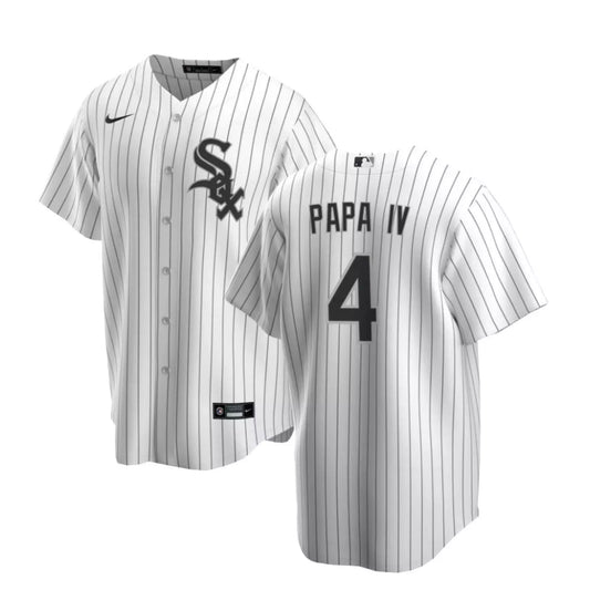 Men's Papa Emeritus IV Chicago White Sox NIKE Replica Home Premium Twill Jersey - Pro Jersey Sports