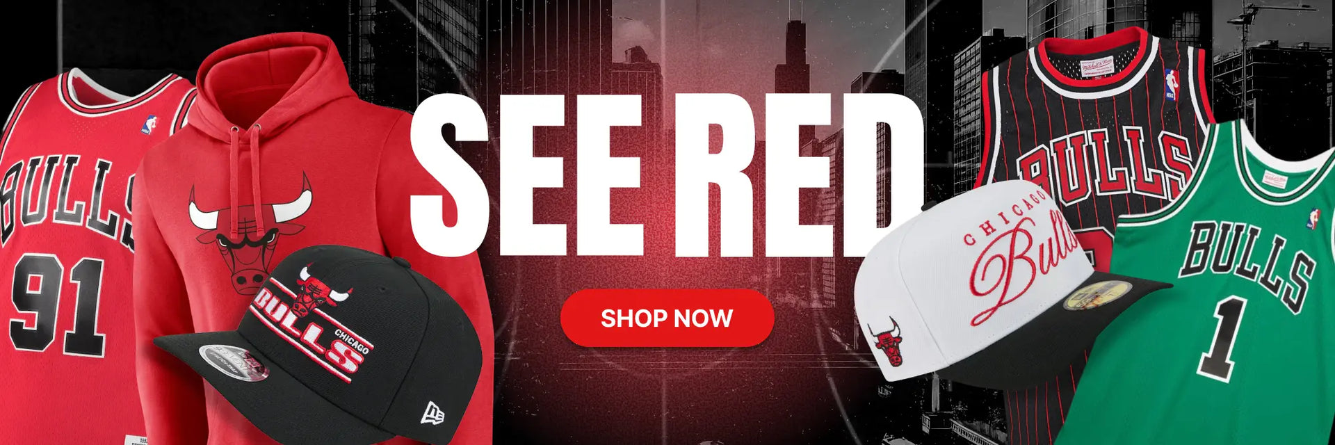 see red chicago bulls