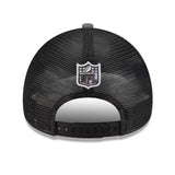 Men's New England Patriots New Era Charcoal Super Bowl LX 9FORTY A-Frame Trucker Adjustable Hat - Pro Jersey Sports
