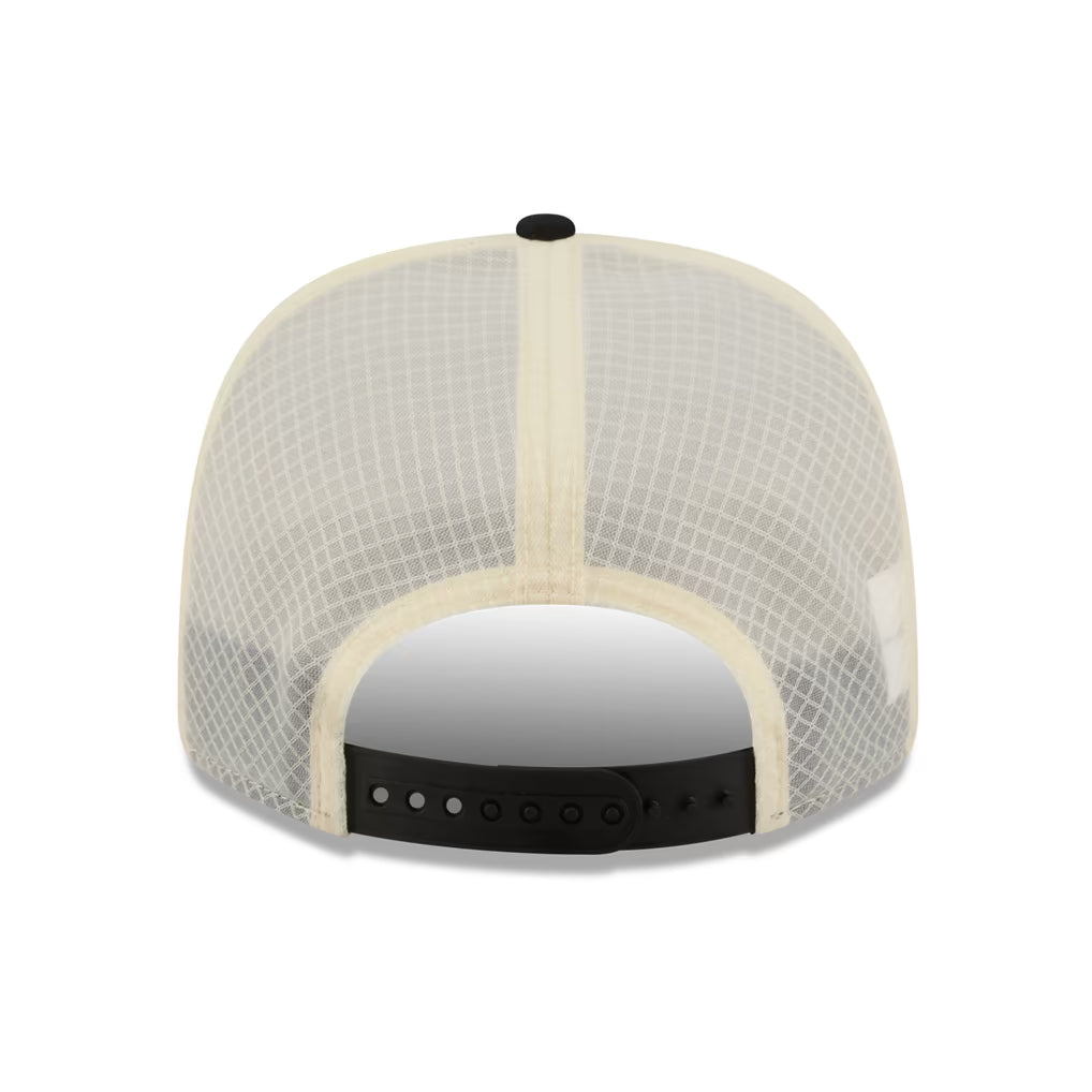 Chicago Bears New Era Color Pop 9SEVENTY Adjustable Hat - Cream/Black