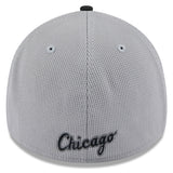 Men's Chicago White Sox New Era 2025 Batting Practice Gray/Black 39THIRTY Flex-Fit Hat - Pro Jersey Sports