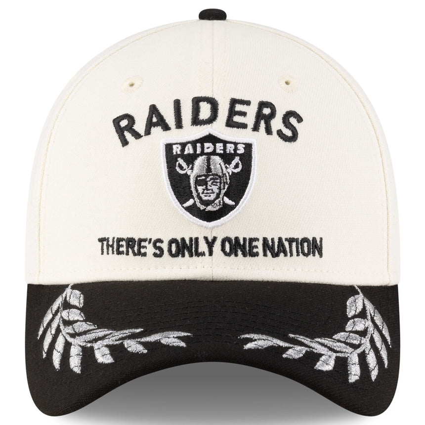 Men's Las Vegas Raiders New Era 2025 NFL Draft Chrome 39THIRTY Flex Fit Hat - Pro Jersey Sports