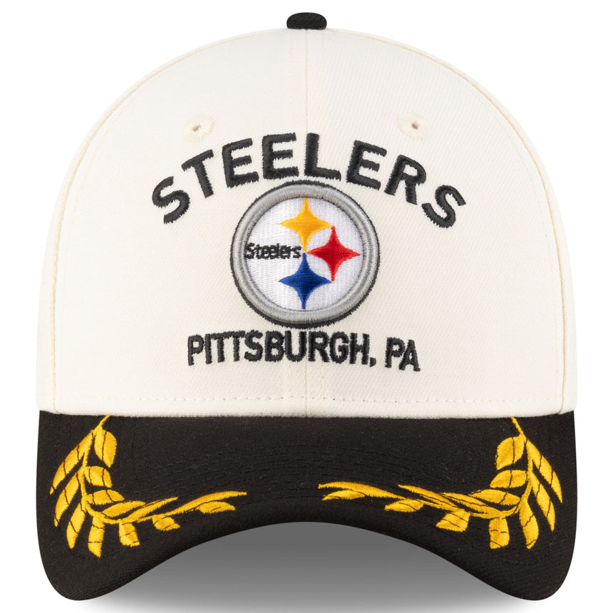 Men's Pittsburgh Steelers New Era 2025 NFL Draft Chrome 39THIRTY Flex Fit Hat - Pro Jersey Sports