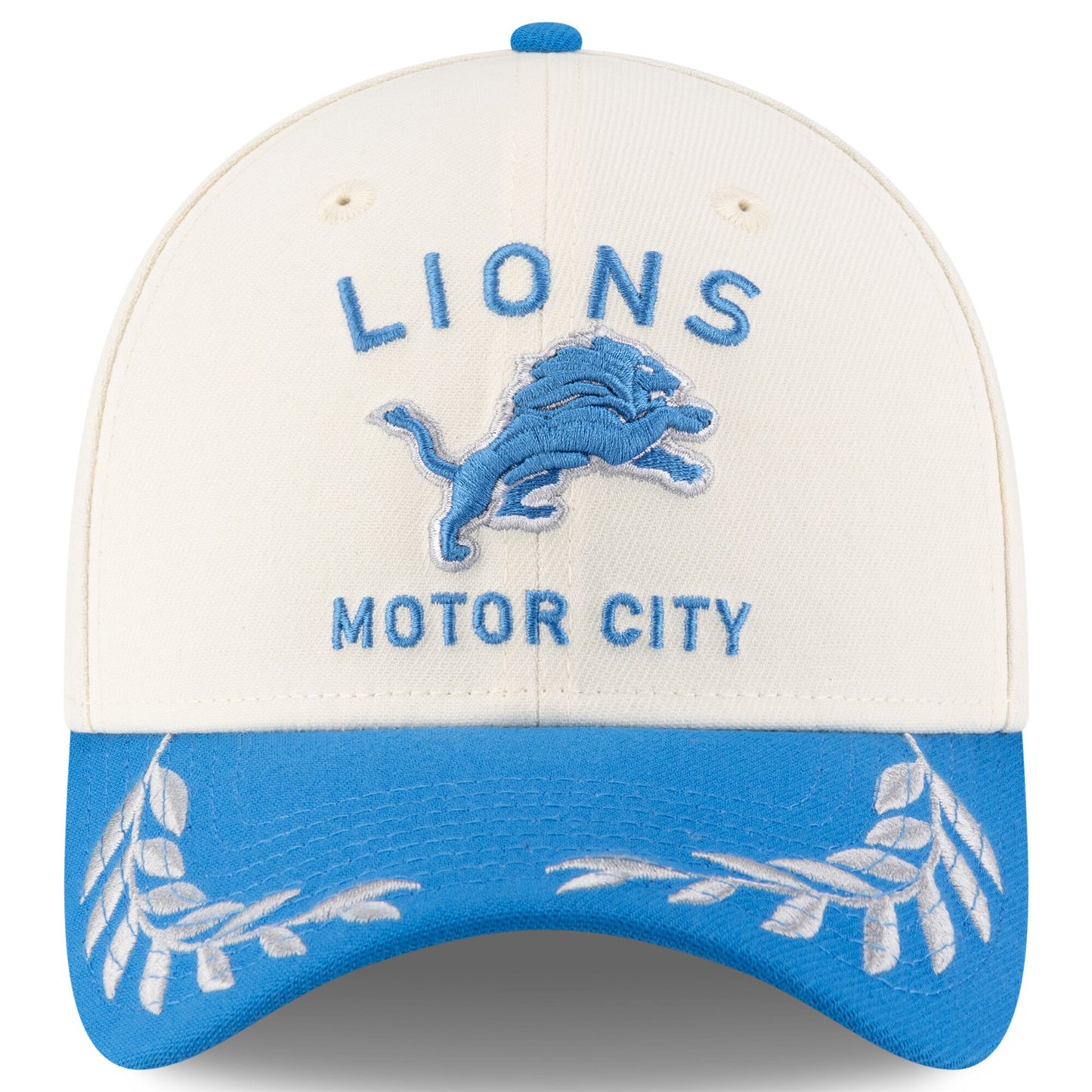 Men's Detroit Lions New Era 2025 NFL Draft Chrome 39THIRTY Flex Fit Hat - Pro Jersey Sports