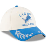 Men's Detroit Lions New Era 2025 NFL Draft Chrome 39THIRTY Flex Fit Hat - Pro Jersey Sports