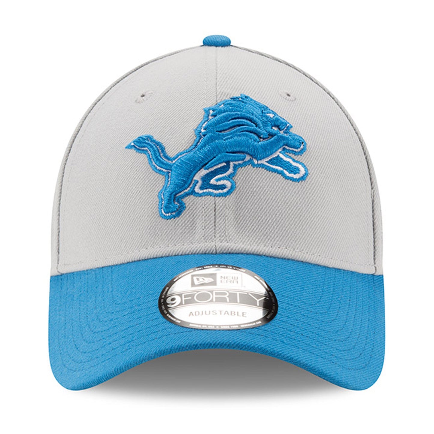 Detroit Lions Blue The League 2 Tone Gray/Blue 9FORTY Adjustable Game Cap