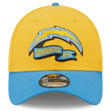 Men's Los Angeles Chargers New Era Yellow/Blue 2022 Sideline 39THIRTY Flex Hat - Pro Jersey Sports