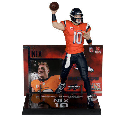 Bo Nix Denver Broncos Sportspicks Legacy Series McFarlane Figure - Pro Jersey Sports