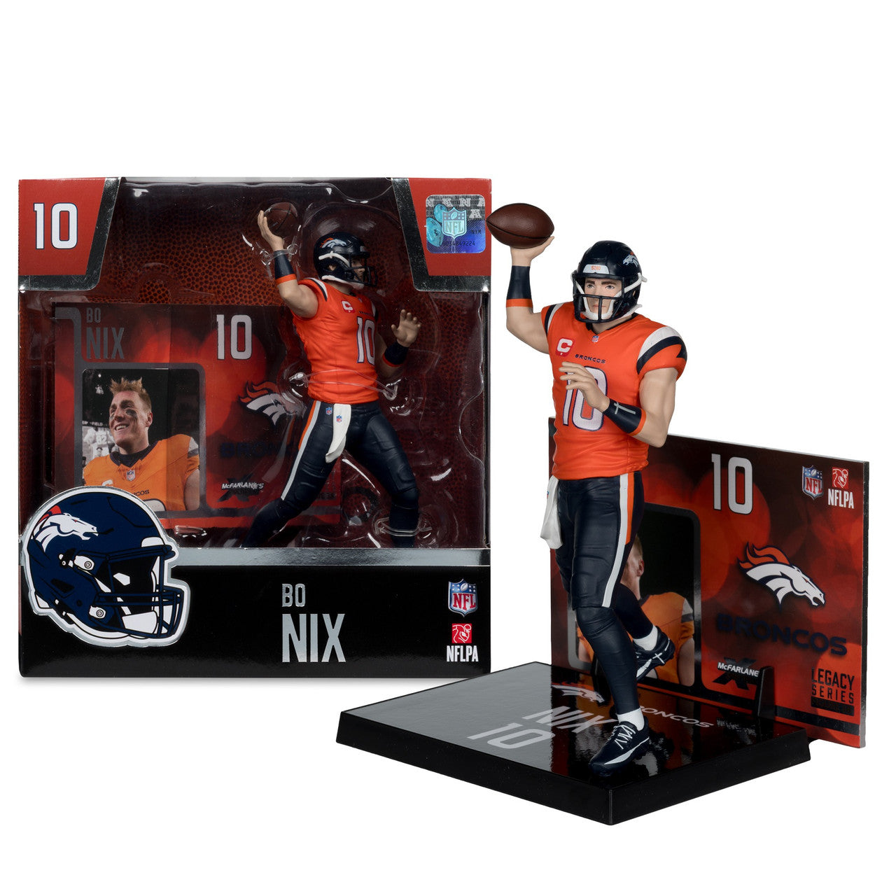Bo Nix Denver Broncos Sportspicks Legacy Series McFarlane Figure - Pro Jersey Sports
