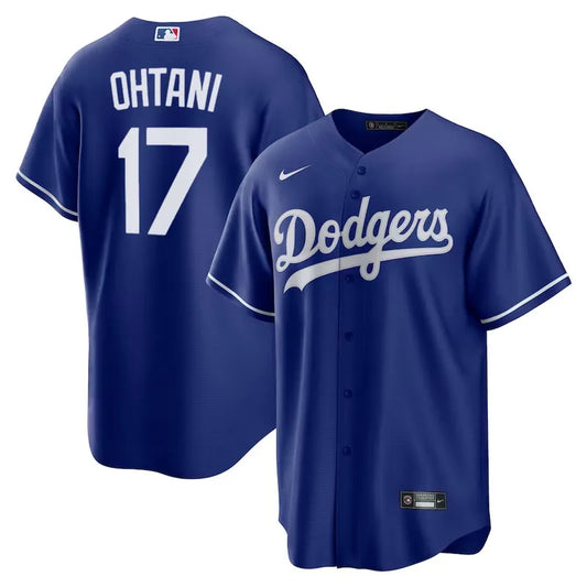Youth Shohei Ohtani Los Angeles Dodgers Nike Royal Blue Alternate Replica Premium Team Jersey