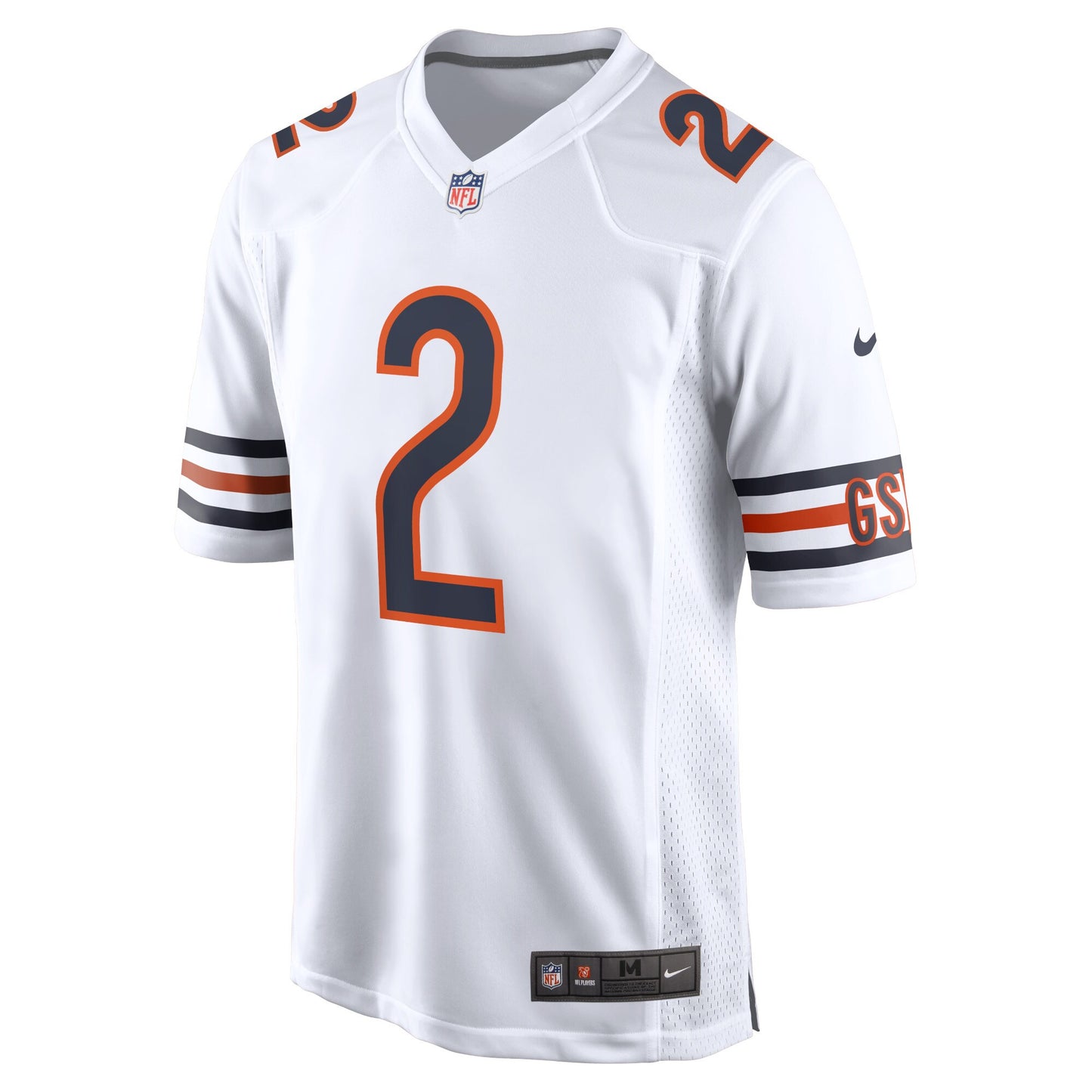 Youth DJ Moore Chicago Bears White Nike Game Jersey