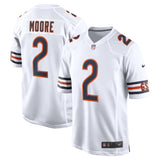 Youth DJ Moore Chicago Bears White Nike Game Jersey - Pro Jersey Sports