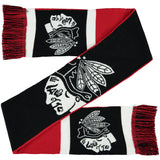 Chicago Blackhawks Reversible Colorblock Scarf - Pro Jersey Sports