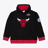 Men's Chicago Bulls Mitchell & Ness Black Playoff Win Lightweight Fleece Hoodie - Pro Jersey Sports