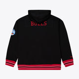 Men's Chicago Bulls Mitchell & Ness Black Playoff Win Lightweight Fleece Hoodie - Pro Jersey Sports