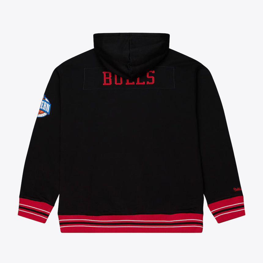 Men's Chicago Bulls Mitchell & Ness Black Playoff Win Lightweight Fleece Hoodie - Pro Jersey Sports