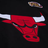 Men's Chicago Bulls Mitchell & Ness Black Playoff Win Lightweight Fleece Hoodie - Pro Jersey Sports